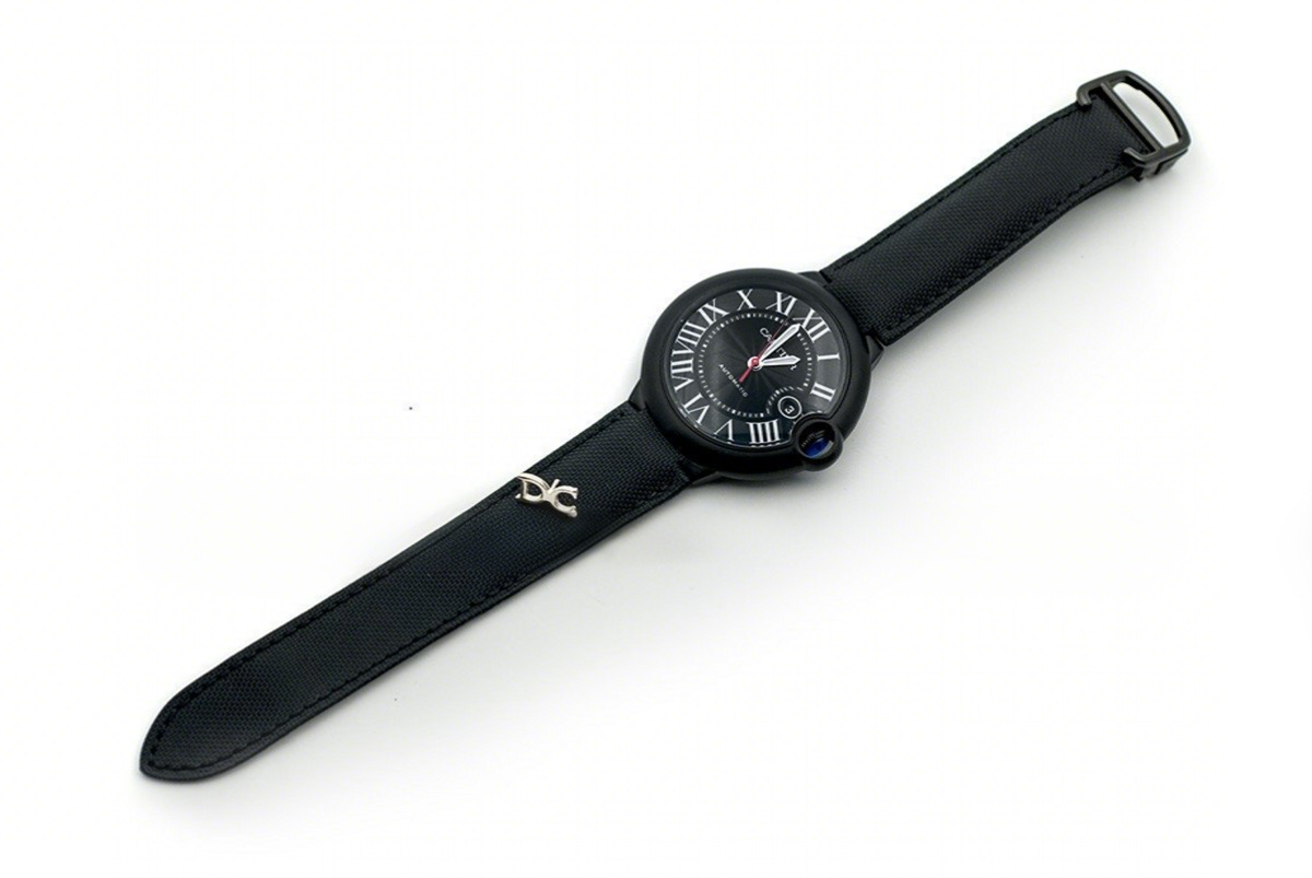 Ballon Bleu de Cartier 42mm DLC Black Dial-fasswatch