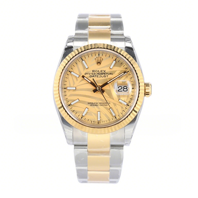 Rolex Datejust 36 126233 Golden Dial in Steel/Yellow Gold-fasswatch