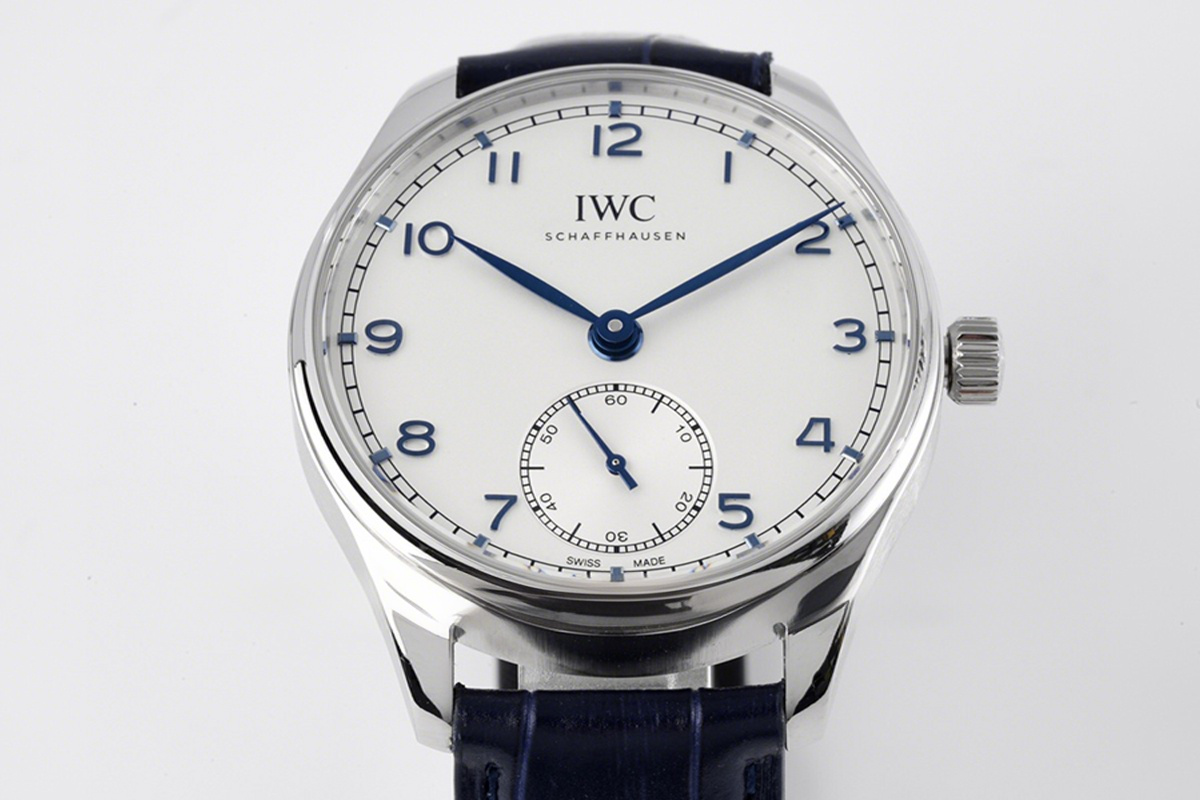 IWC Portugieser Automatic 40 IW358304 White Dial in Steel-fasswatch