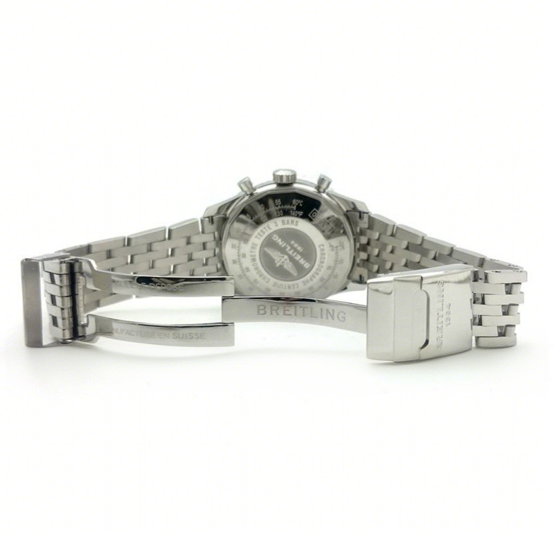 Breitling Navitimer 01 Chronograph Silver Dial Ref: AB0121211G1A1-fasswatch