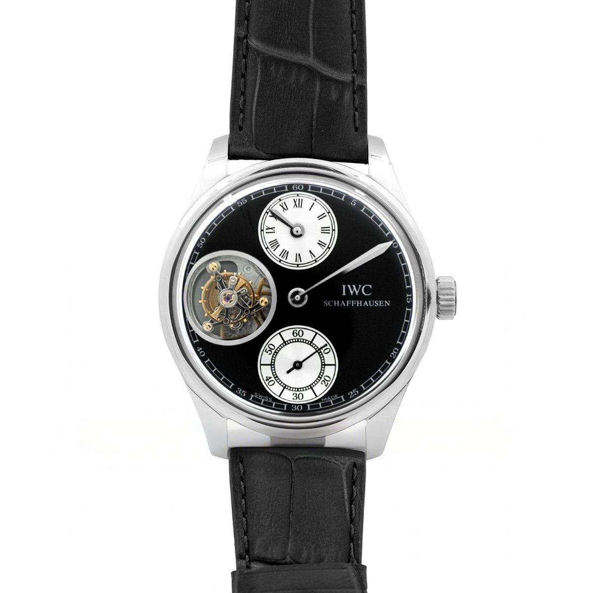 IWC Portuguese Regulator Tourbillon IW544603 Grey Dial in White Gold-fasswatch