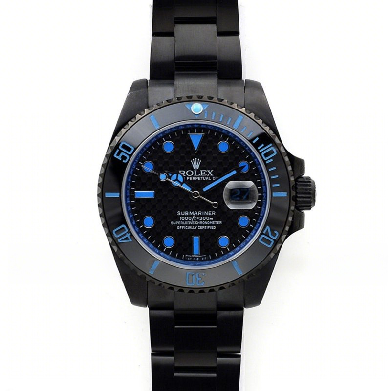 Rolex Submariner Carbon Dial (Blue)-fasswatch