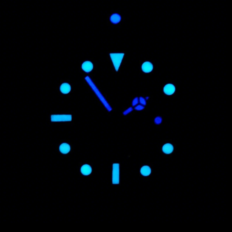 Rolex Blaken Submariner D Blue Steel-fasswatch