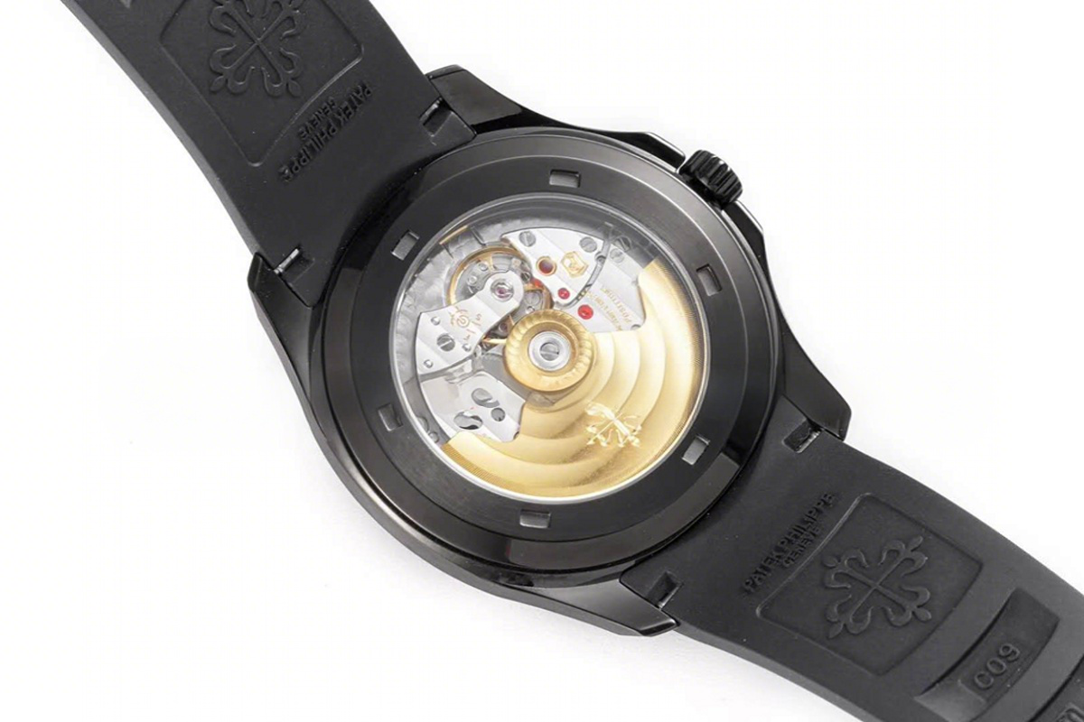 Patek Philippe Aquanaut 5167A ‘Black Venom Limited Edition’ Black Dial on Black Rubber Strap-fasswatch