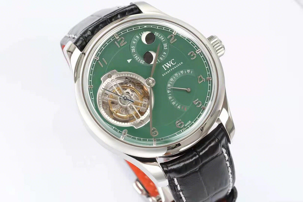 IWC Portugieser Constant-Force Tourbillon Edition ‘150 Years’ IW5902 Green Dial-fasswatch