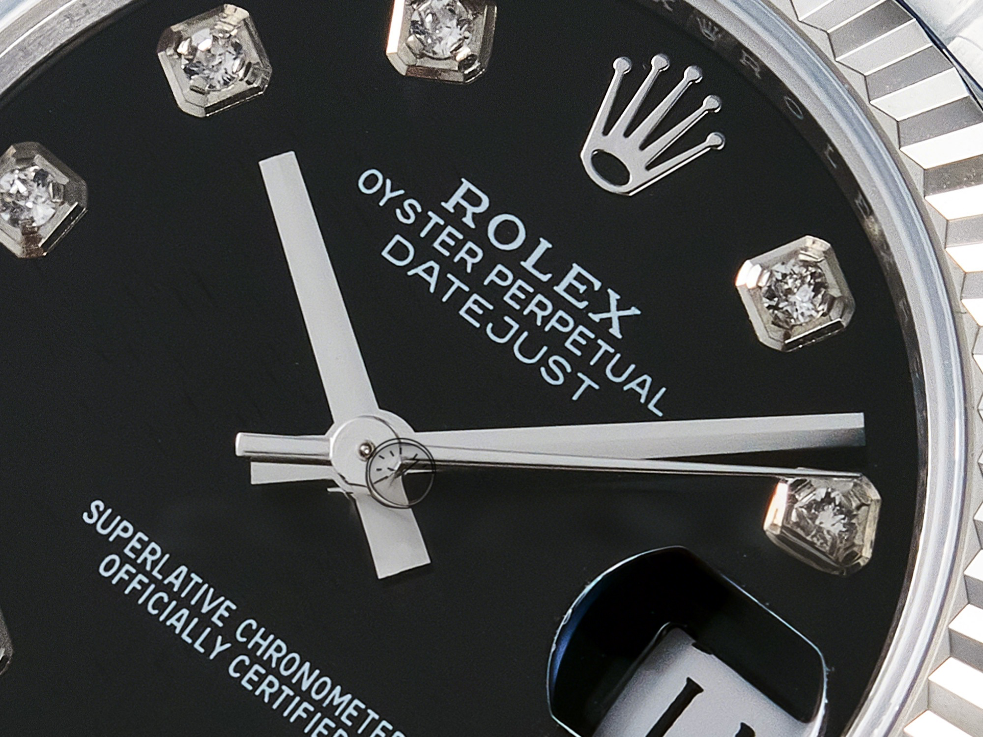 Rolex DateJust 31 278274 ARF 1:1 Best Edition 904L Steel Black Diamonds Dial on SS Oyster Bracelet ETA 2688-fasswatch