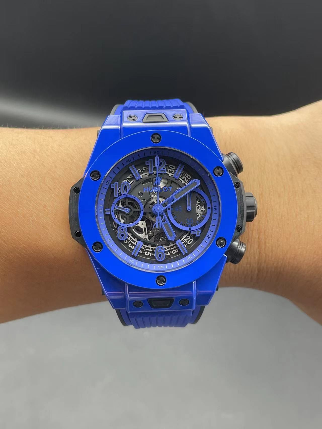 Hublot Blue Watch Replica-fasswatch