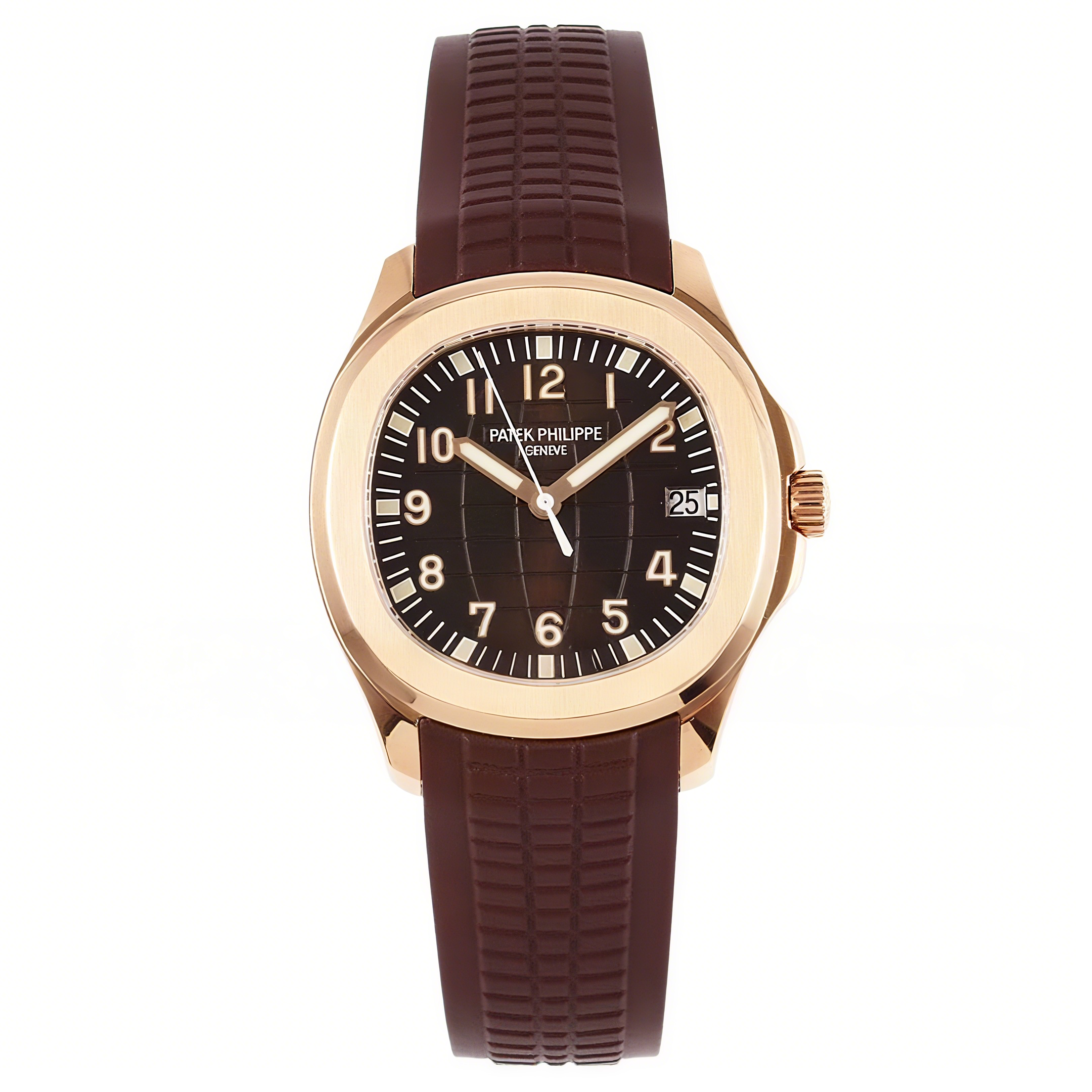 Patek Philippe Aquanaut 5167/1R Brown Dial in Rose Gold-fasswatch