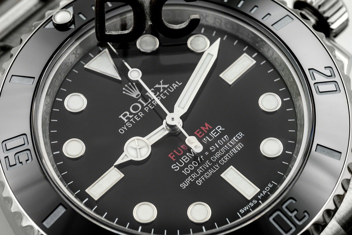 Rolex Supreme x Rolex ‘Fuck Em’ 114060 Submariner-fasswatch