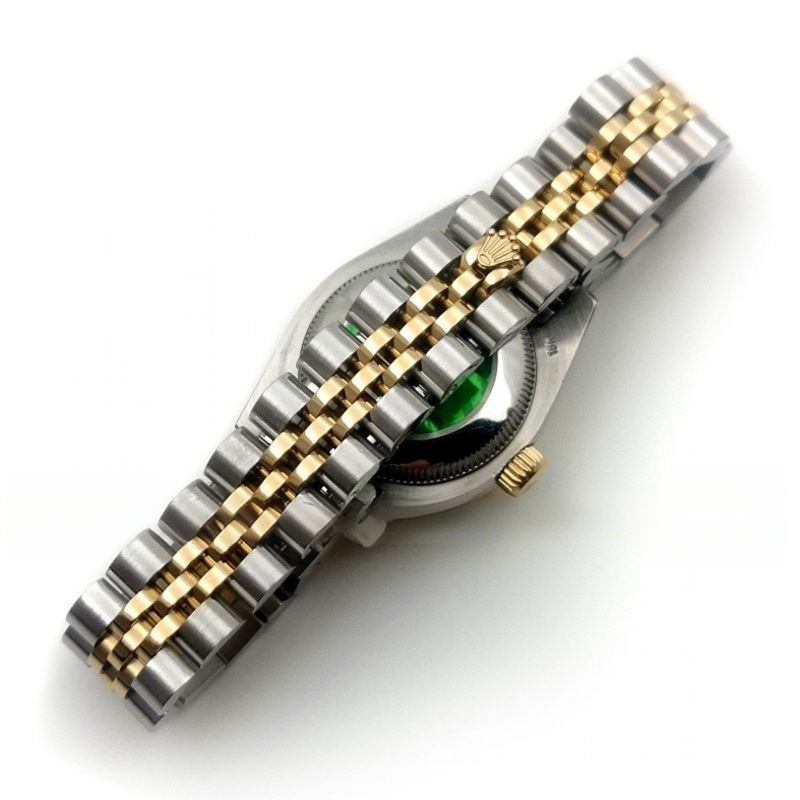 Rolex Datejust Ladies 69173 Dual Tone Steel/Gold with Diamonds-fasswatch