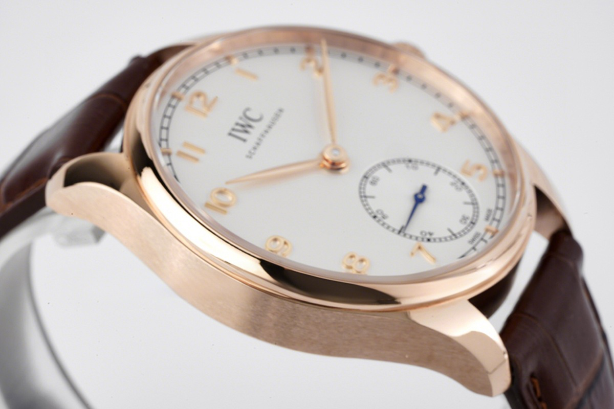 IWC Portugieser Automatic 40 IW358306 White Dial in Rose Gold-fasswatch
