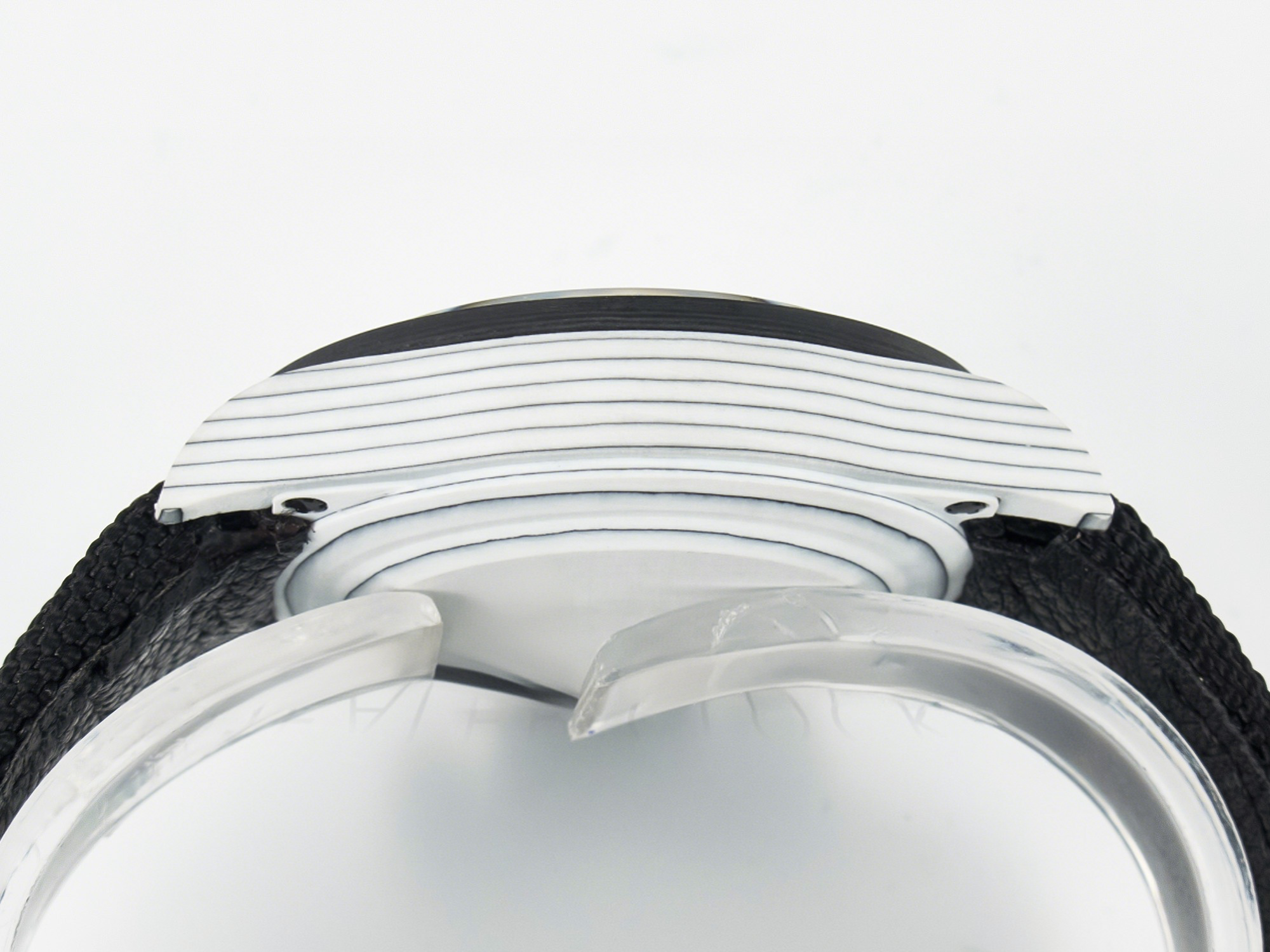 Rolex Daytona DIW White Carbon Case N6F Edition Black/White Dial on Black Nylon Strap A4130-fasswatch