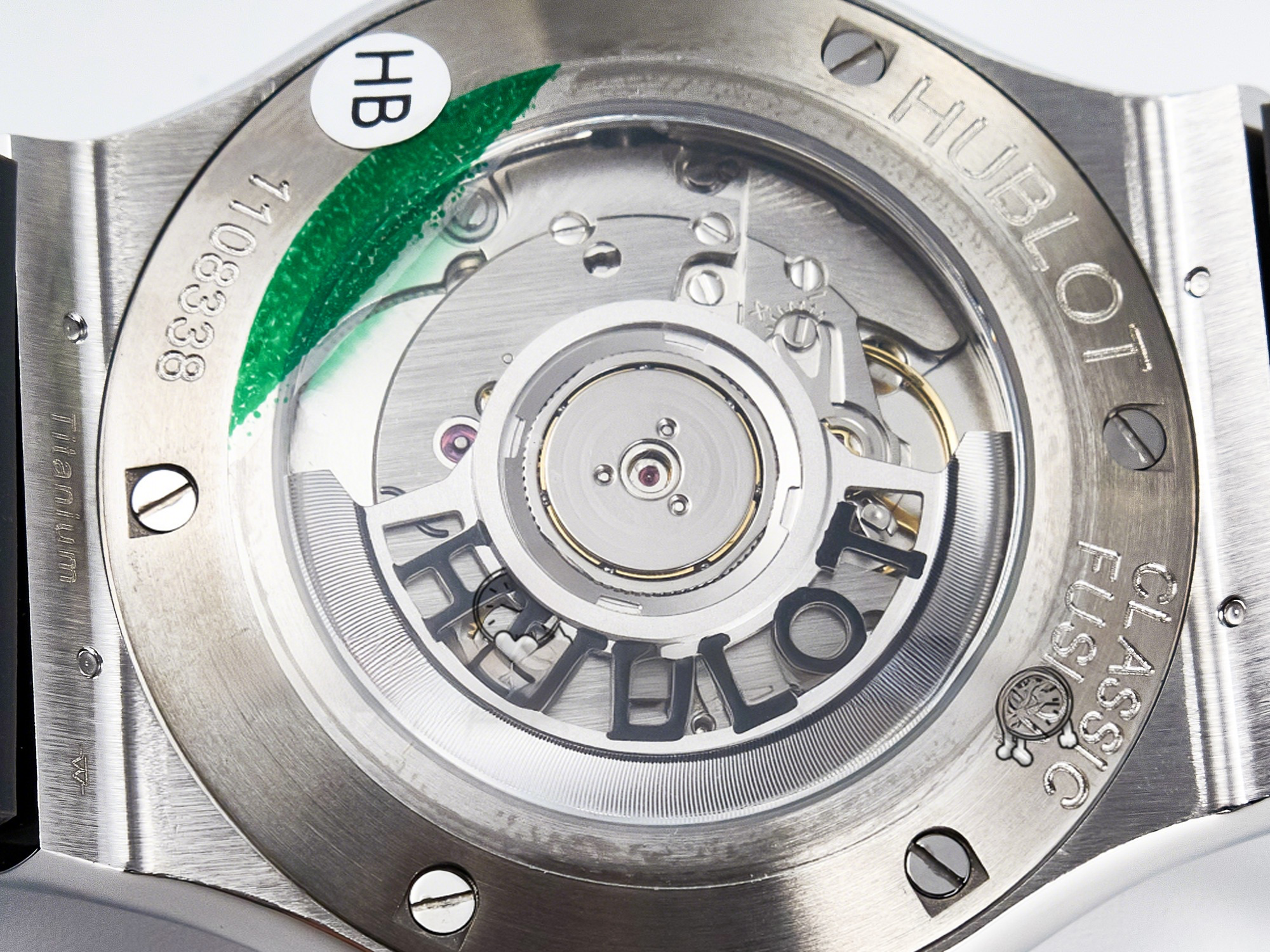 Hublot Classic Fusion Bang 42mm HBF 1:1 Best Edition Gray Dial on Gray Rubber Strap A2892-fasswatch