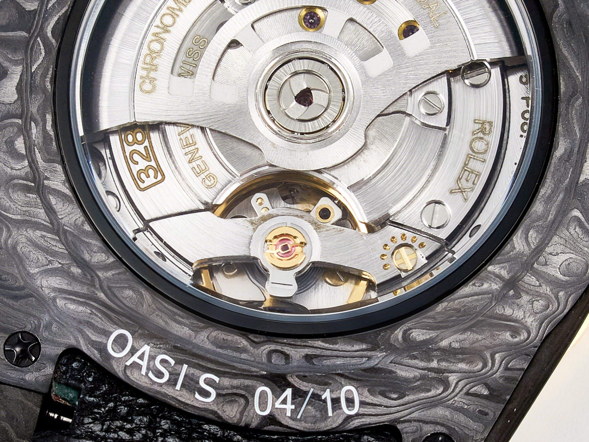 Rolex GMT Carbon DIWF Best Edition Yellow Dial on Green Nylon Strap SA3285 CHS V2-fasswatch