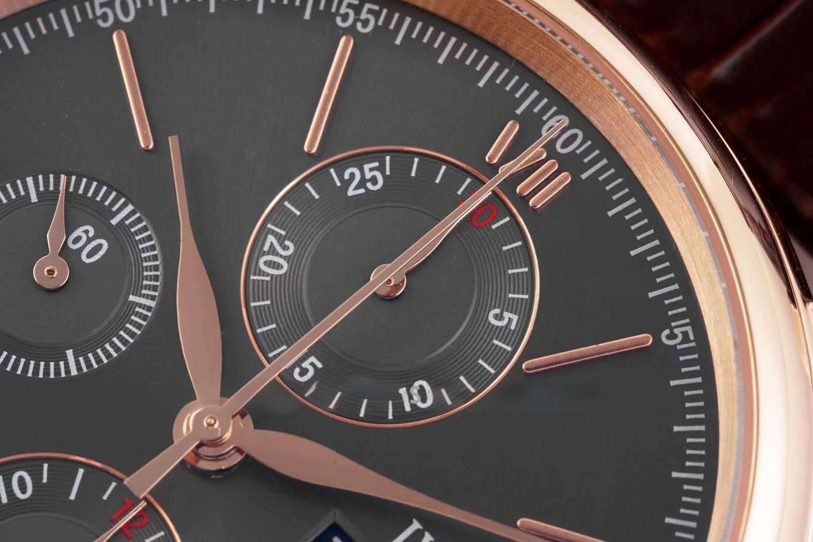 IWC Portofino Chronograph IW391021 Grey Dial in Rose Gold-fasswatch