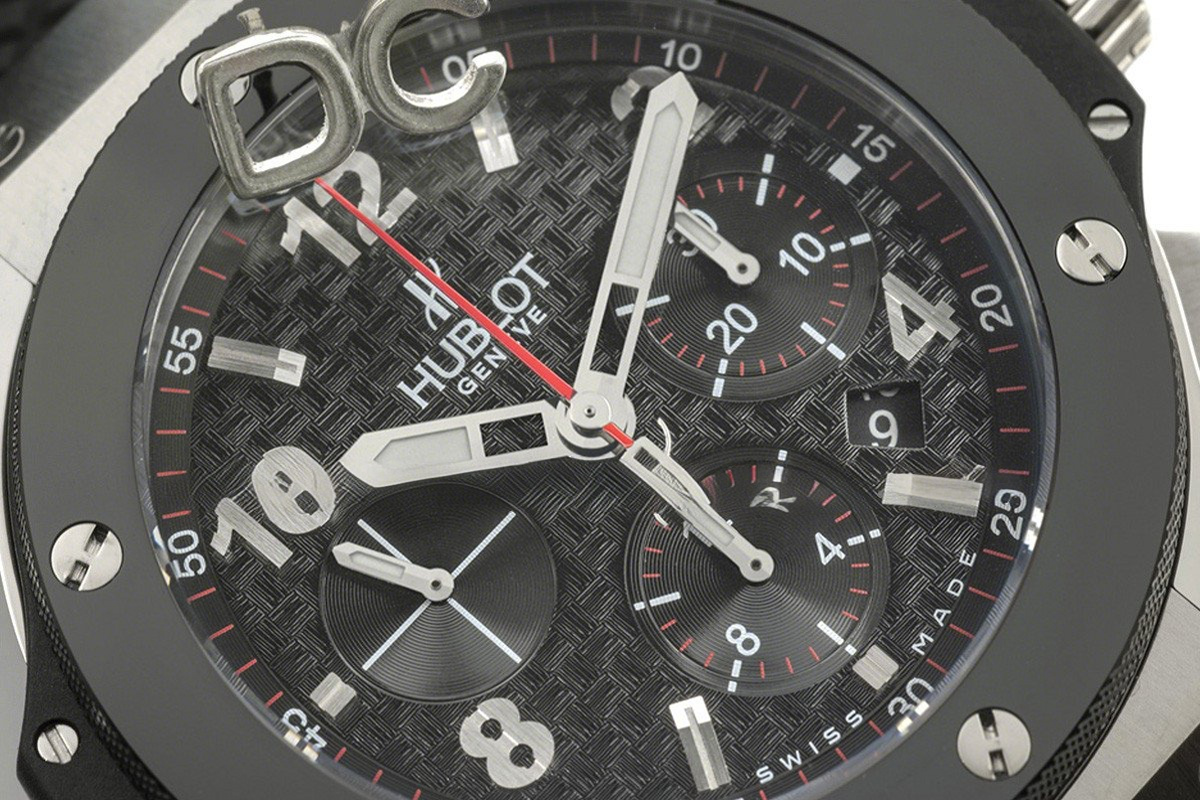 Hublot Big Bang Chronograph Evolution Steel and Ceramic-fasswatch
