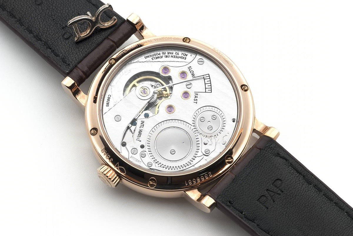 IWC Vintage Portofino Hand Wound IW544803 White Dial in Rose Gold-fasswatch