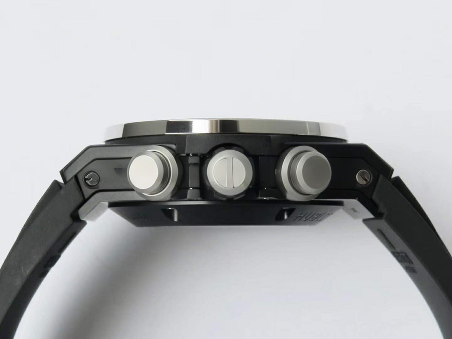 Hublot Big Bang Unico Black Magic with Rainbow Diamonds-fasswatch
