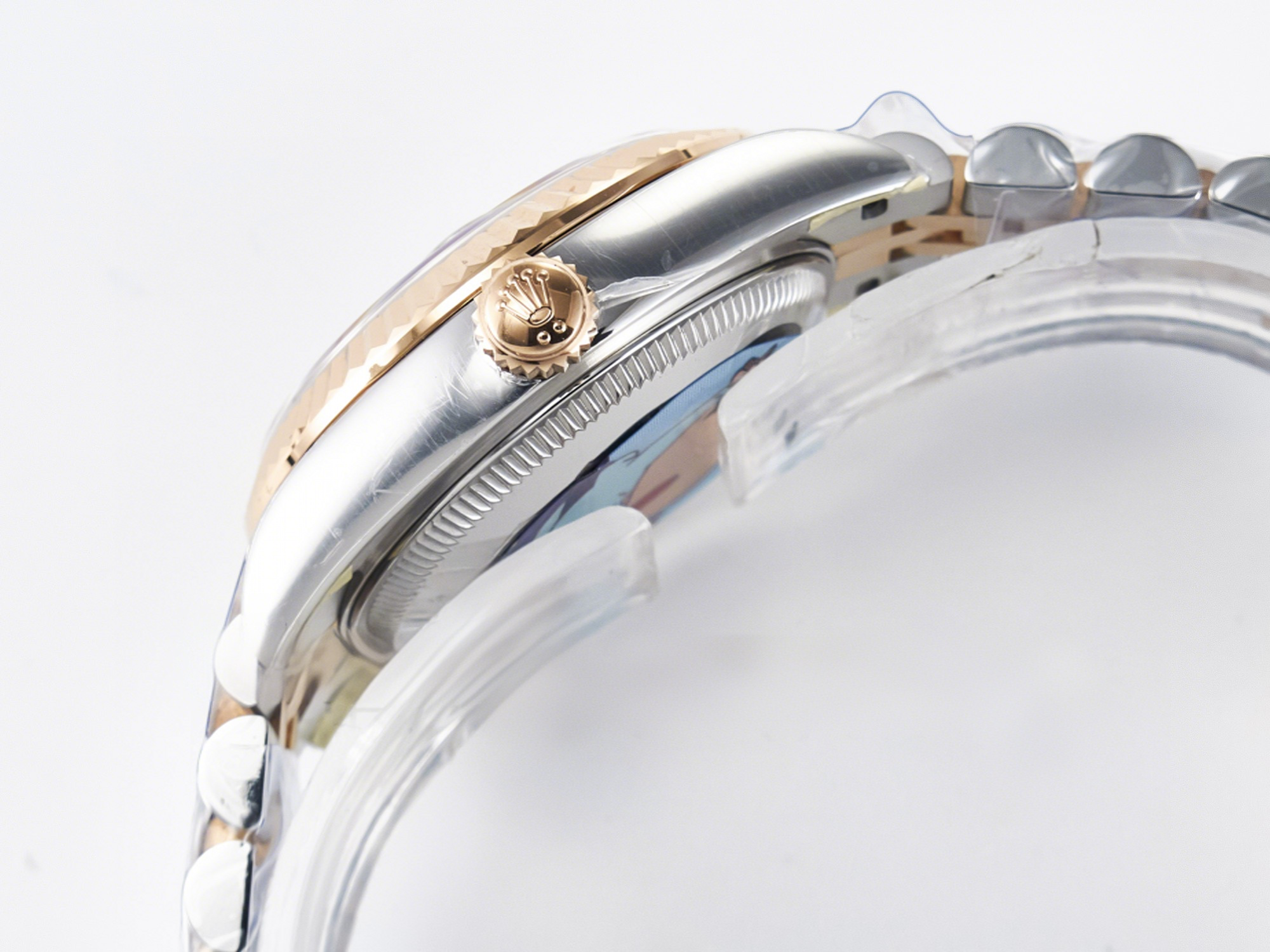 Rolex DateJust 31 278271 ARF 1:1 Best Edition 904L Steel White Roman Dial on SS/RG Jubilee Bracelet ETA 2688-fasswatch