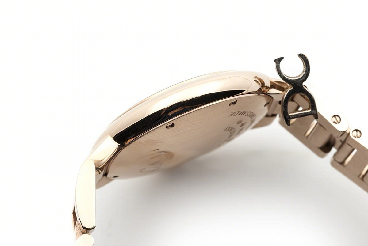 Cartier Ballon Bleu De Cartier 36mm White Dial in Pink Gold-fasswatch