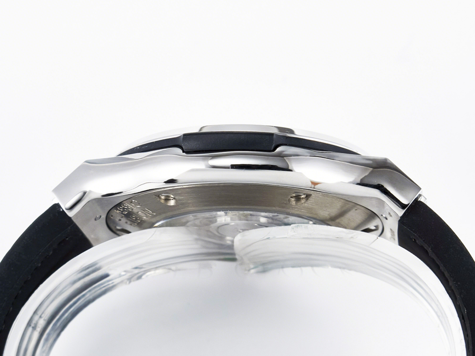 Hublot Classic Fusion Bang 42mm HBF 1:1 Best Edition Black Dial Diamonds Bezel on Black Leather Strap A2892-fasswatch