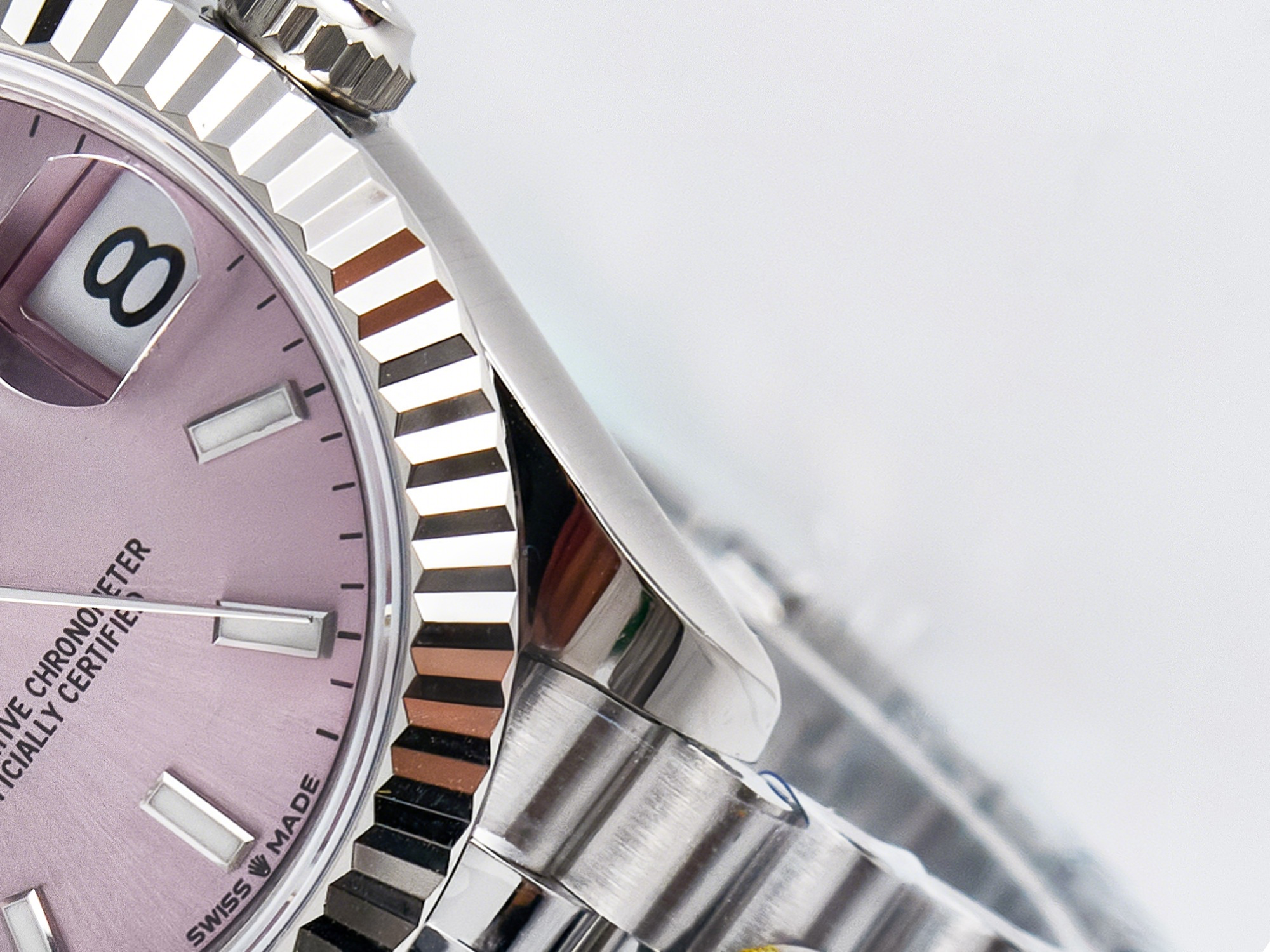 Rolex DateJust 31 278274 ARF 1:1 Best Edition 904L Steel Pink Dial Stick Marker on SS Jubilee Bracelet ETA 2688-fasswatch