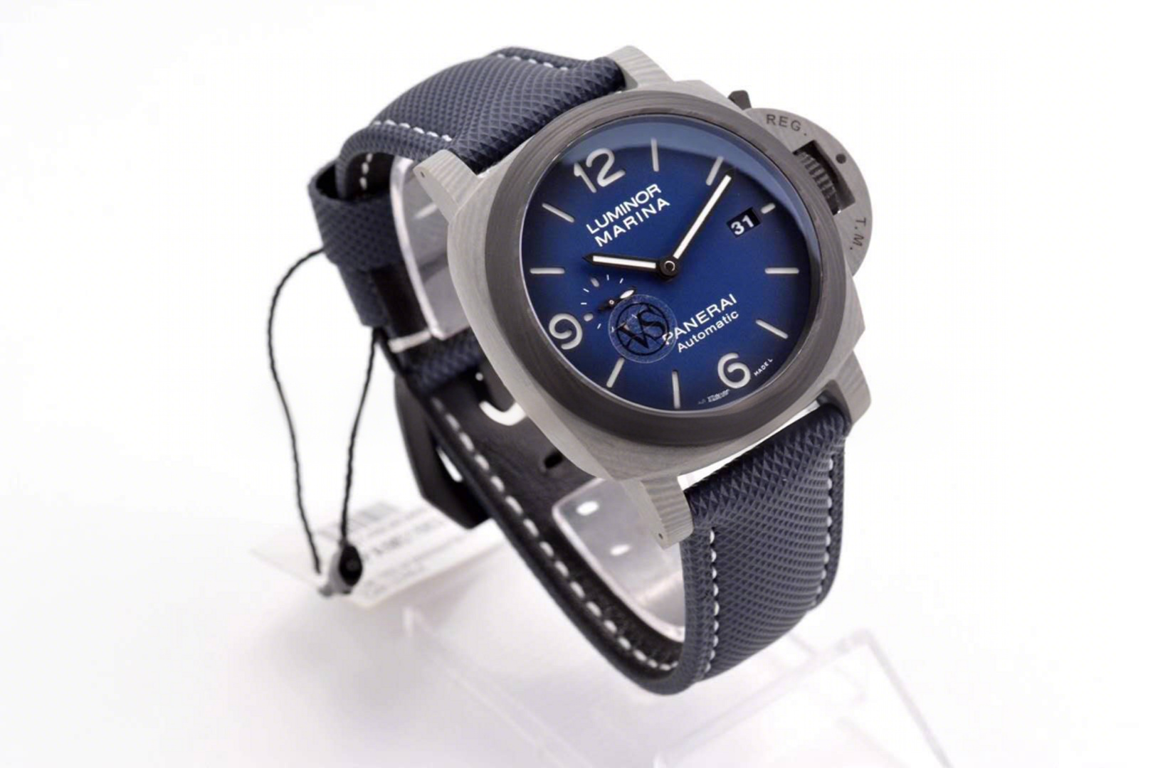 Panerai PAM1663 Lumminor Marina Fibratech™ Vulcano Blu 44mm-fasswatch