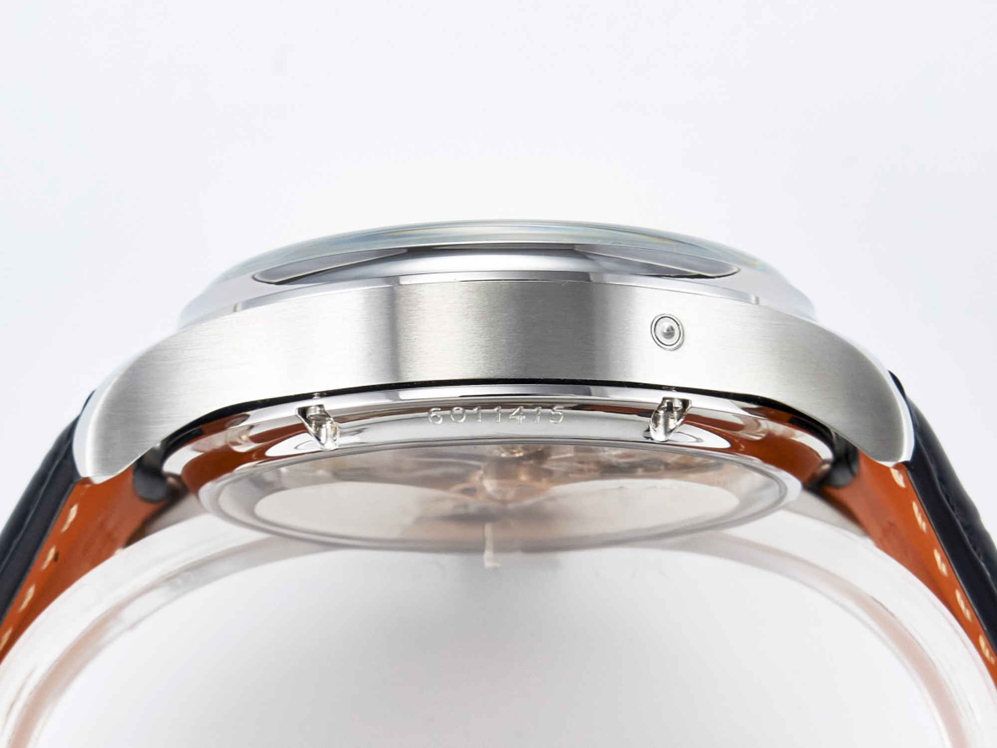 IWC IW5034 Portugieser Perpetual Calendar SS V9F 1:1 Best Edition Blue Dial on Black Leather Strap A52610-fasswatch