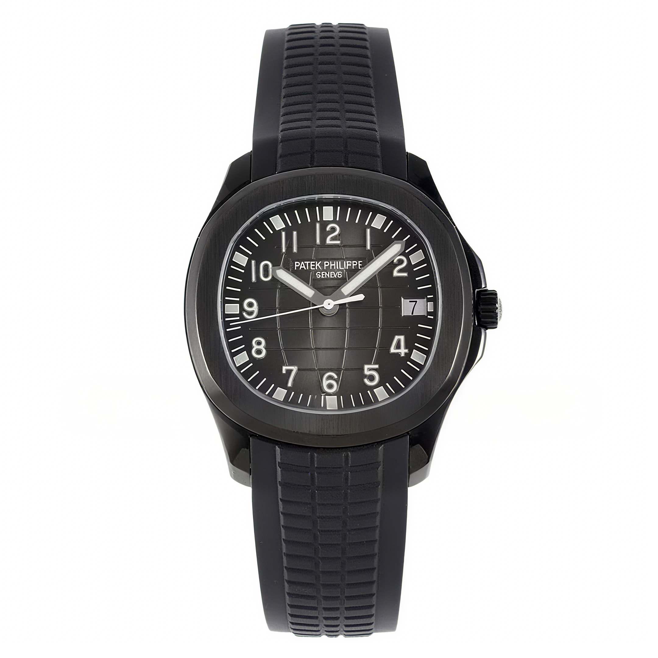Patek Philippe Aquanaut 5167A ‘Black Venom Limited Edition’ Black Dial on Black Rubber Strap-fasswatch