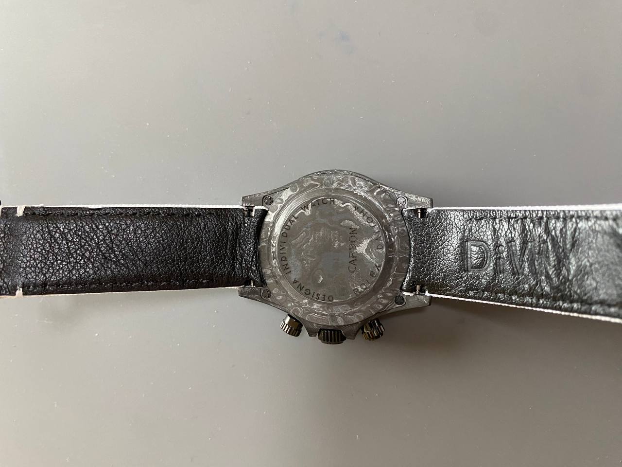 Rolex Daytona Carbon Cosmograph Cream Dial 4130CR Replica-fasswatch