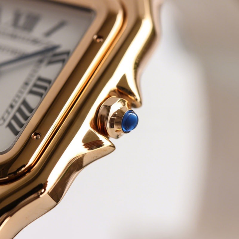 Cartier Panthère De Cartier 27mm White Dial in Rose Gold-fasswatch