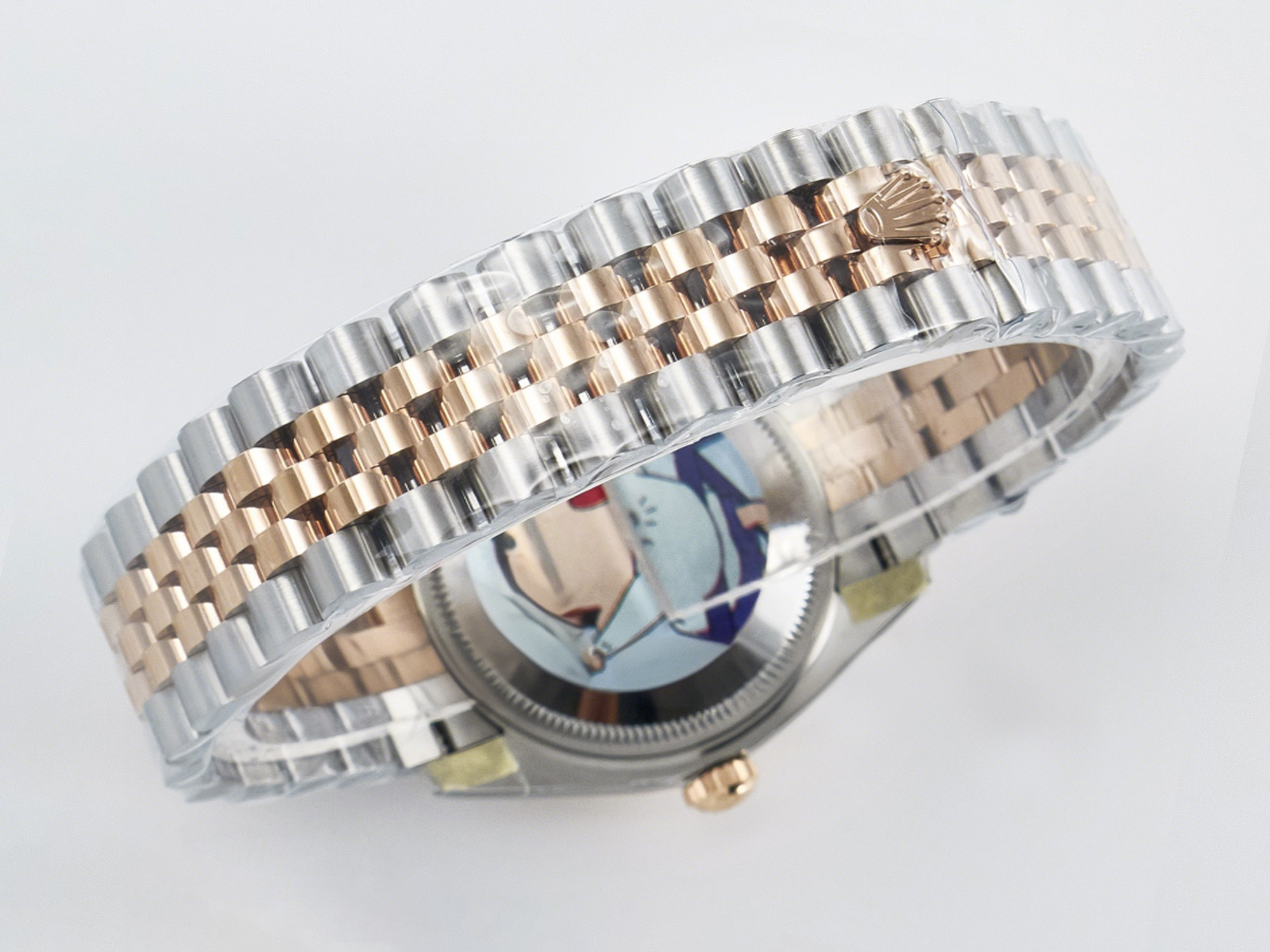 Rolex DateJust 31 278271 ARF 1:1 Best Edition 904L Steel RG Dial Stick Marker on SS/RG Jubilee Bracelet ETA 2688-fasswatch