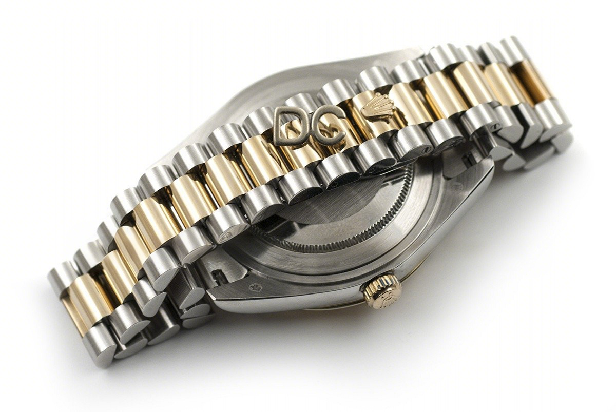 Rolex Day-Date II 116333 Champagne Gold Dial Two-Tone-fasswatch