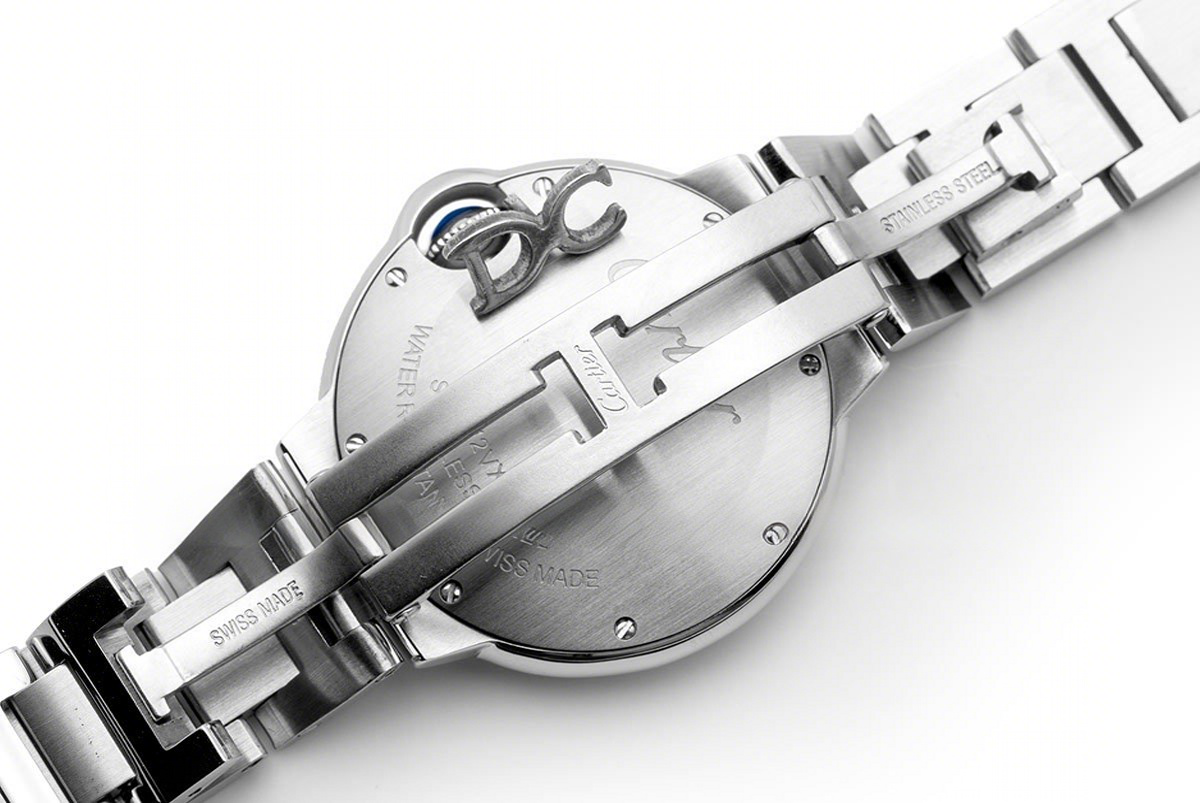 Ballon Bleu de Cartier 28mm White Dial in Steel-fasswatch