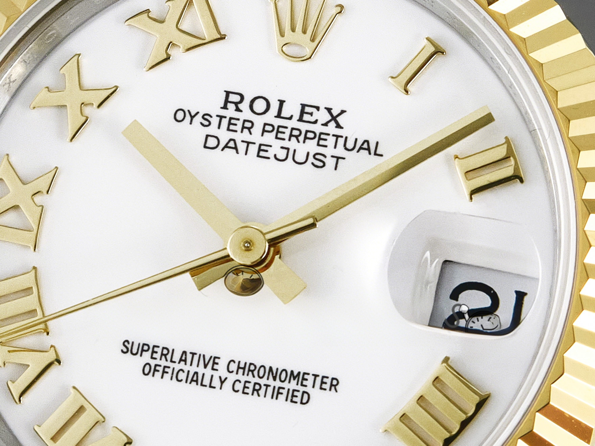 Rolex DateJust 31 278273 ARF 1:1 Best Edition 904L Steel White Roman Dial on SS/YG Jubilee Bracelet ETA 2688-fasswatch
