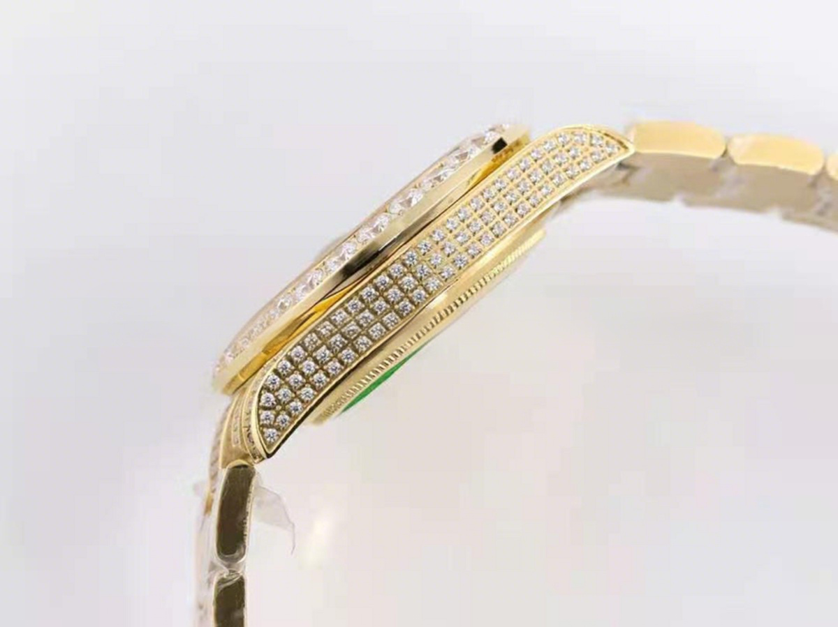 Rolex Submariner 116659 Black Dial with Diamond Markers in Yellow Gold-fasswatch