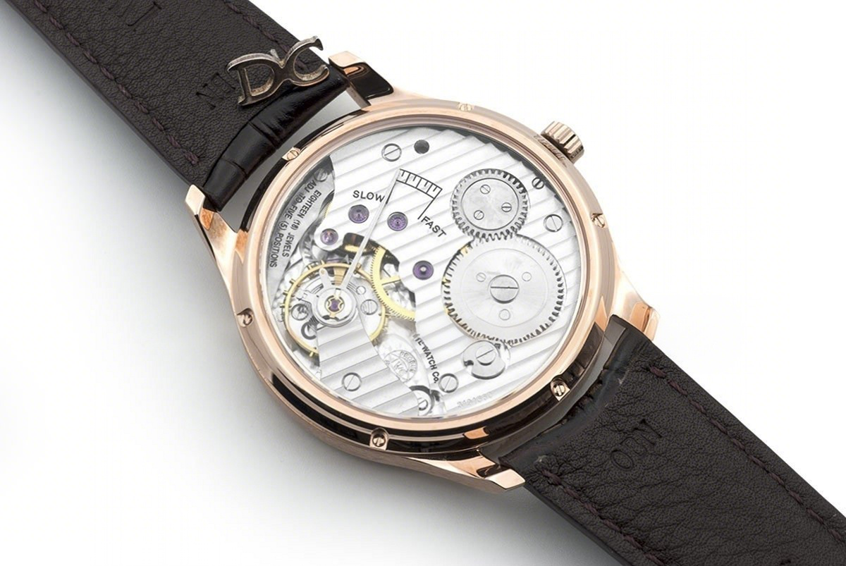 IWC Portuguese Hand Wound Eight Days IW545409 White Dial in Rose Gold-fasswatch