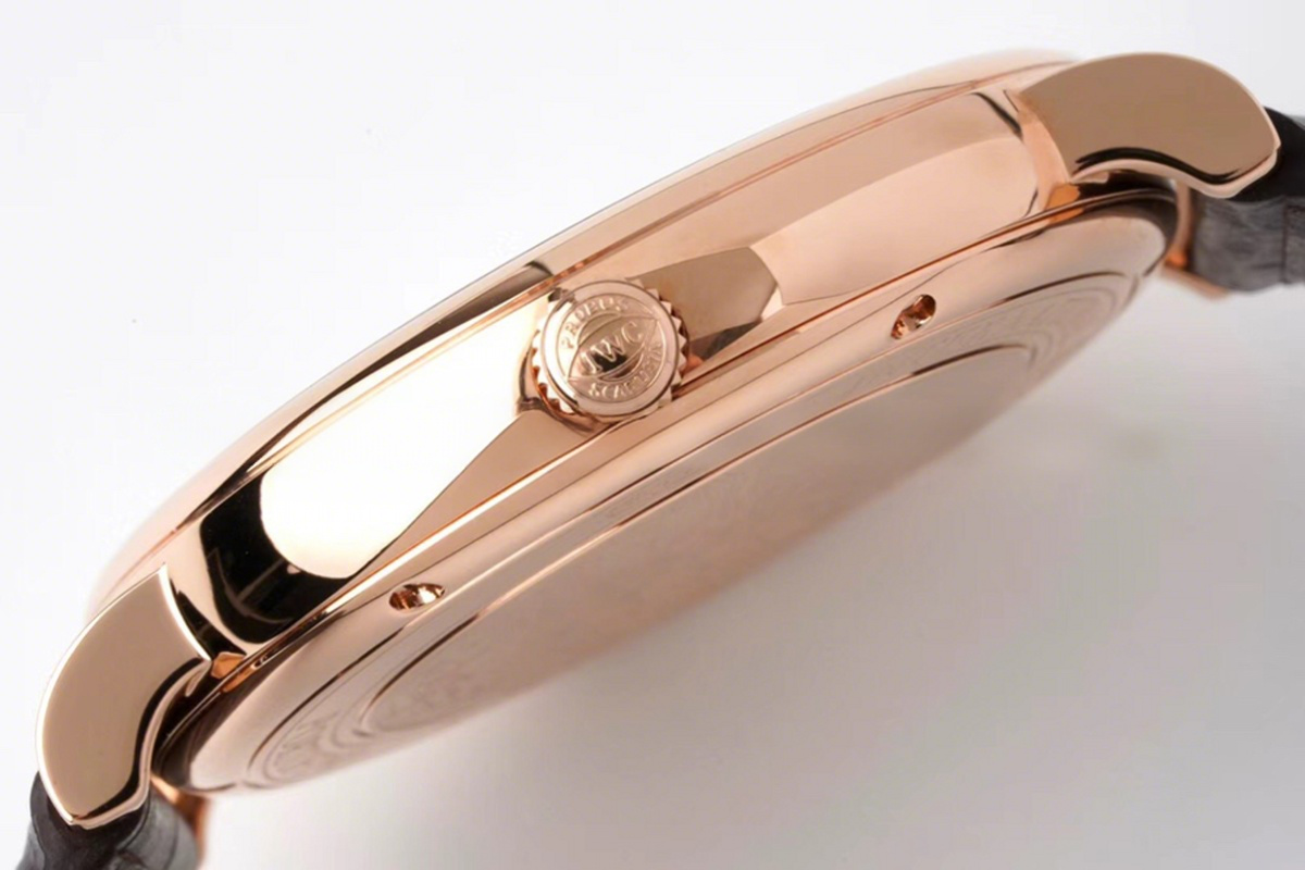 IWC Portofino Automatic IW356504 White Dial in Rose Gold-fasswatch