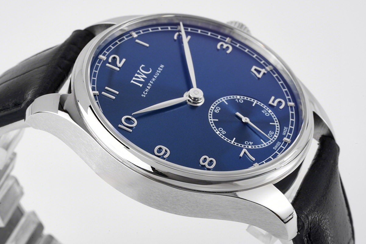 IWC Portugieser Automatic 40 IW358305 Blue Dial in Steel-fasswatch