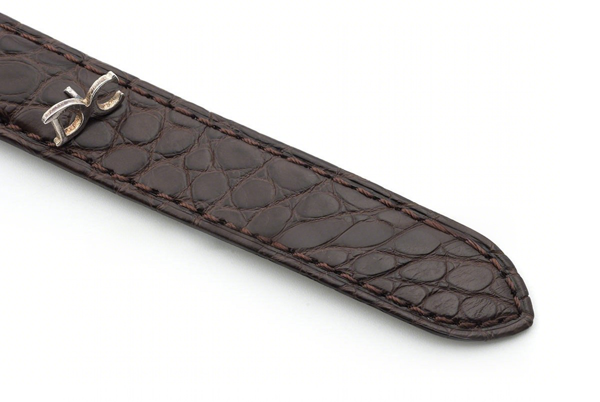 Cartier Ballon Bleu de Cartier 36mm White Dial in Steel on Brown Leather Stra-fasswatch