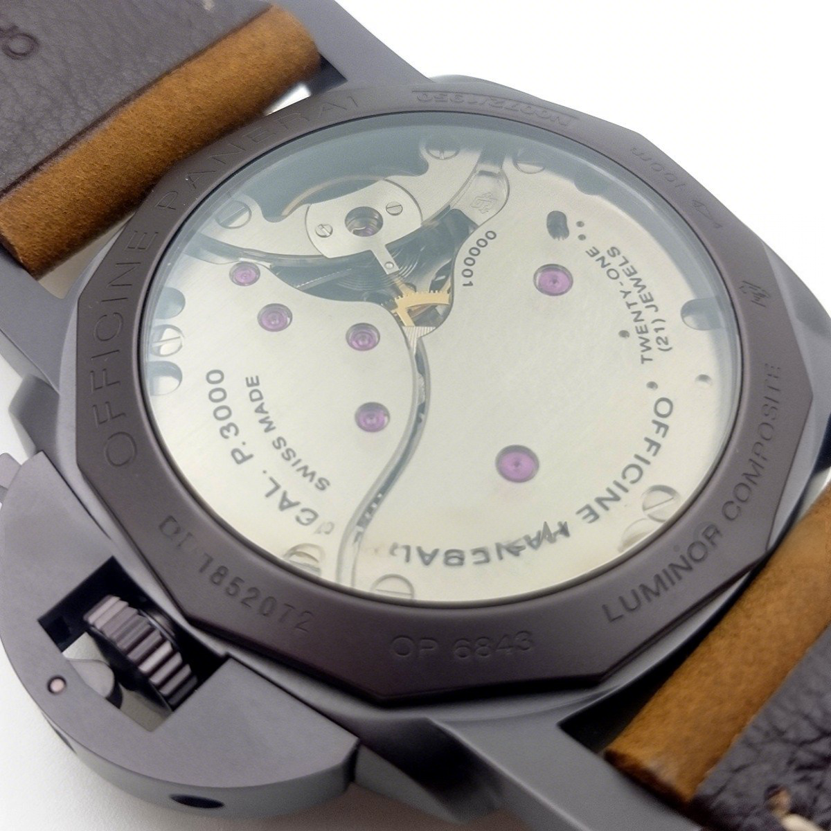 Panerai PAM375 Luminor 1950 3 Days Composite-fasswatch