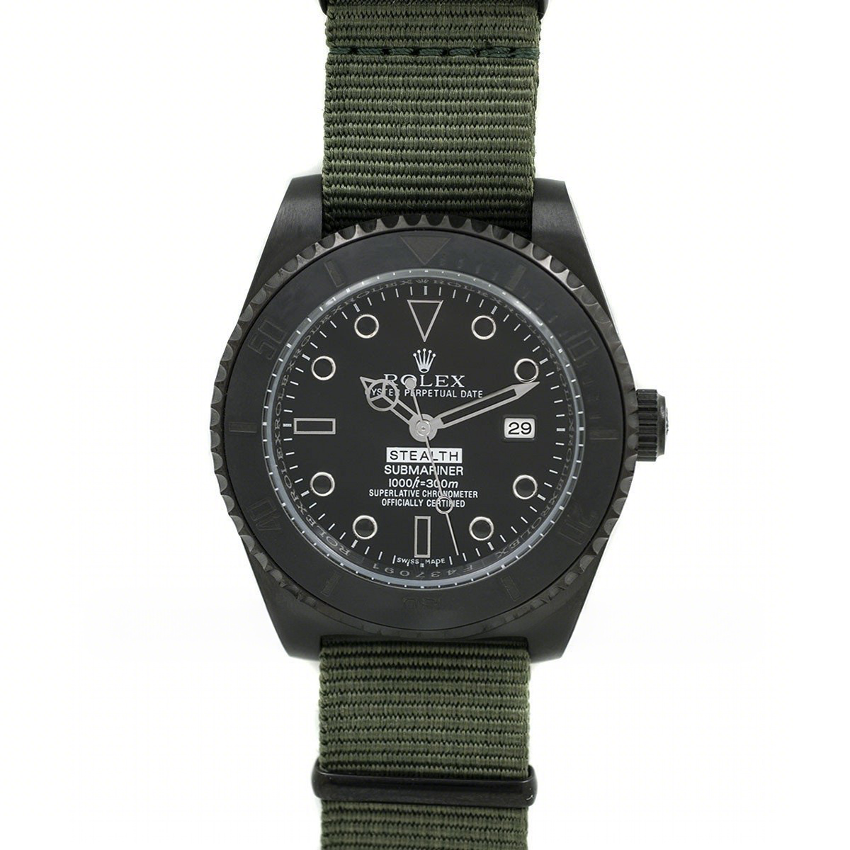 Rolex Project X Stealth Edition Submariner-fasswatch