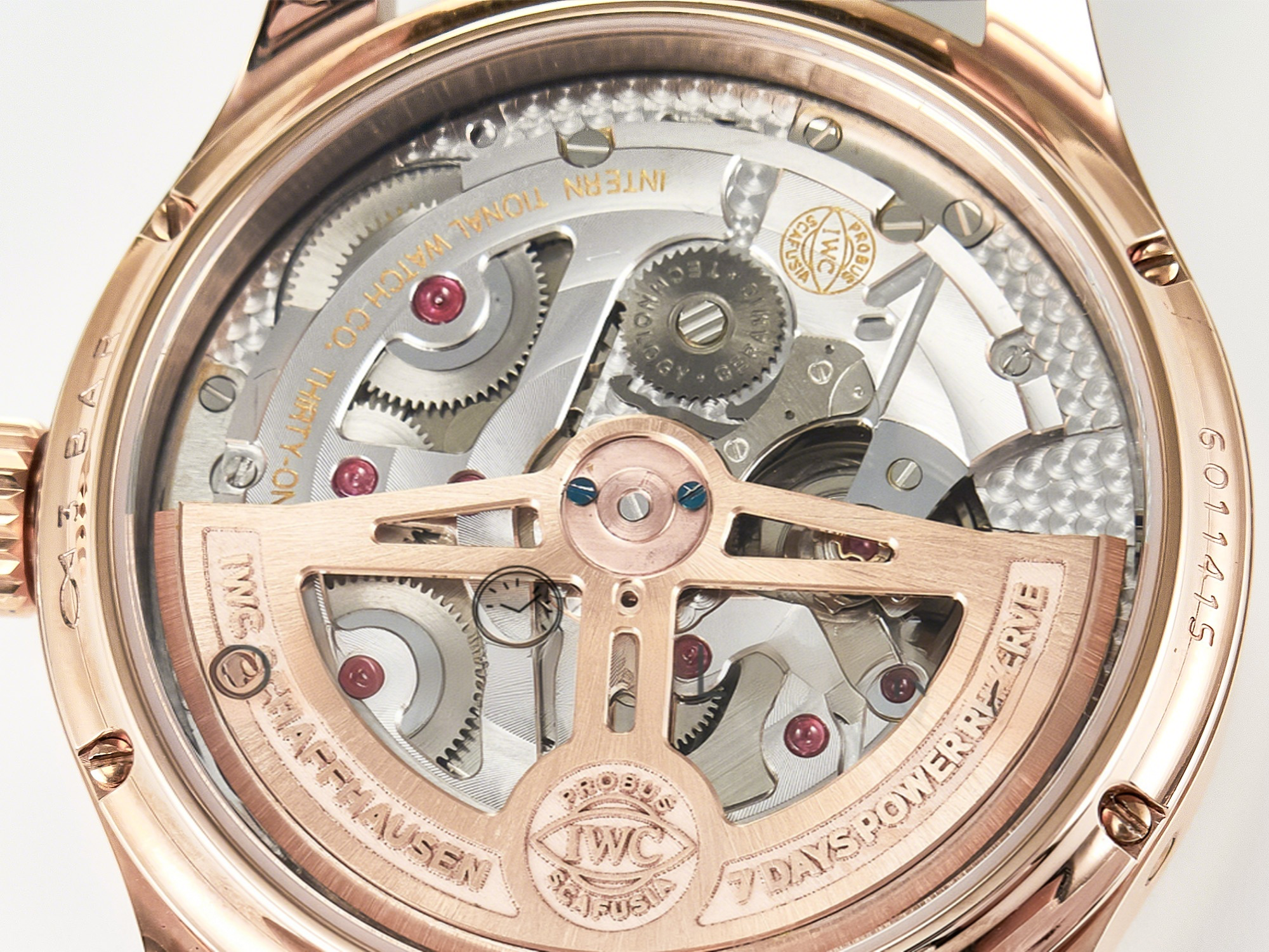 IWC IW5034 Portugieser Perpetual Calendar RG V9F 1:1 Best Edition Black Dial on Black Leather Strap A52610-fasswatch