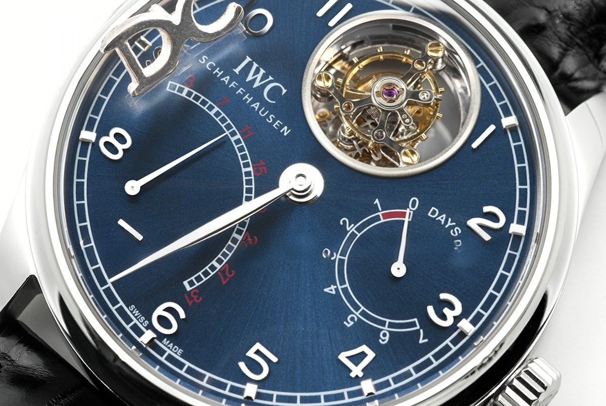 IWC Portugese Tourbillon Mystere Retrograde IW504603 in White Gold-fasswatch
