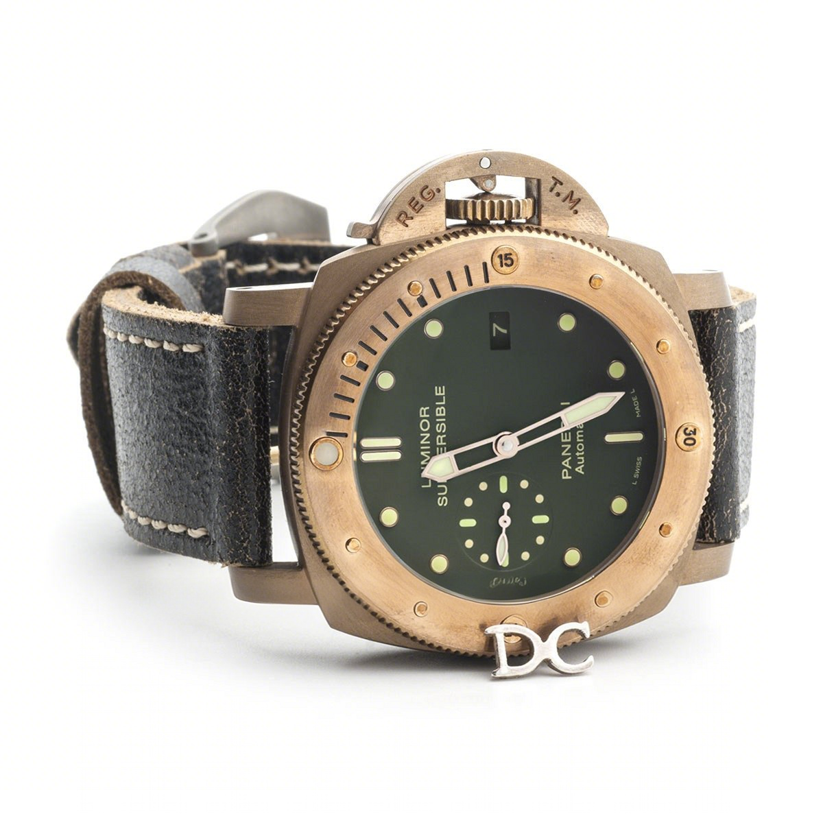 Panerai PAM382 Luminor Submersible 1950 3 Days Automatic Bronzo-fasswatch