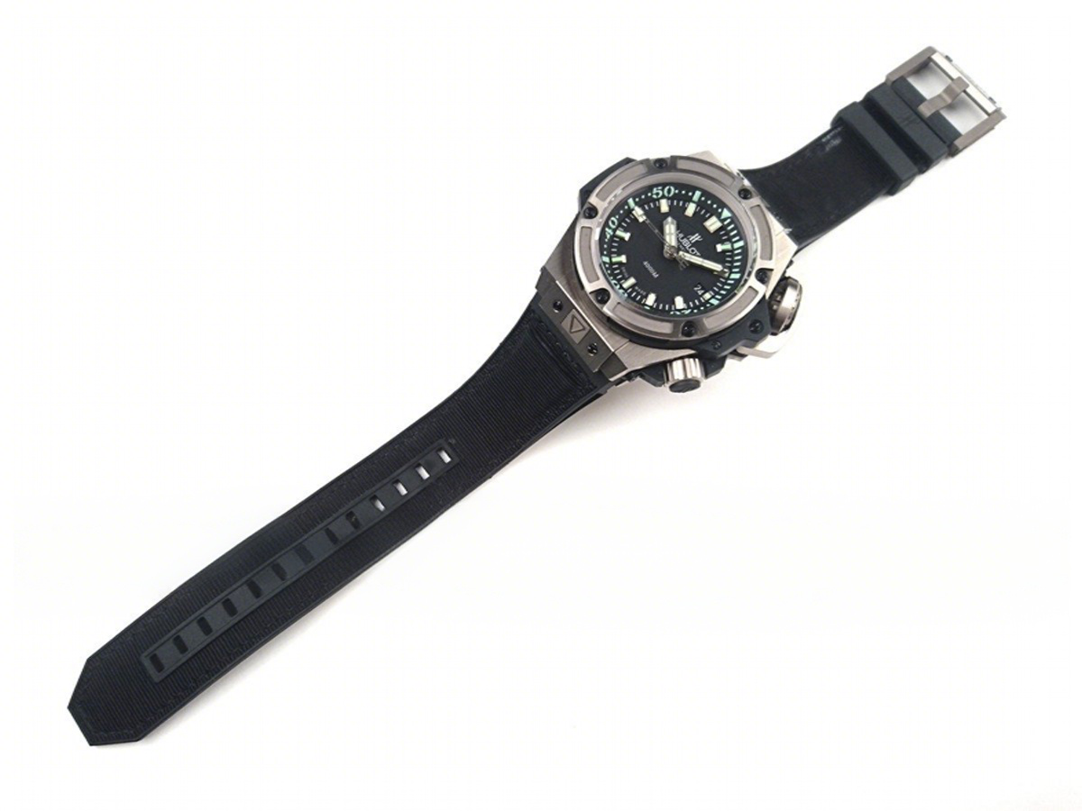 Hublot King Power Oceanographic 4000m Diver in Titanium-fasswatch