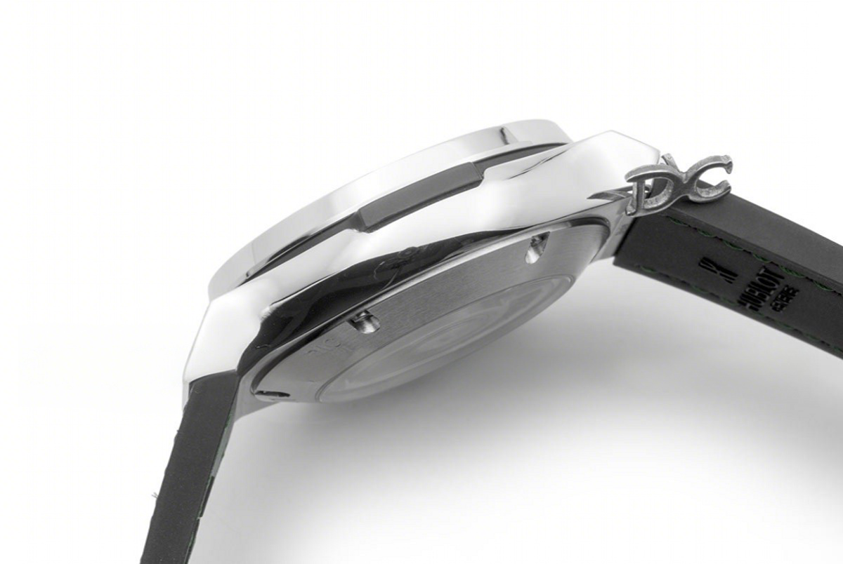 Hublot Classic Fusion Chronograph Green Dial in Steel-fasswatch