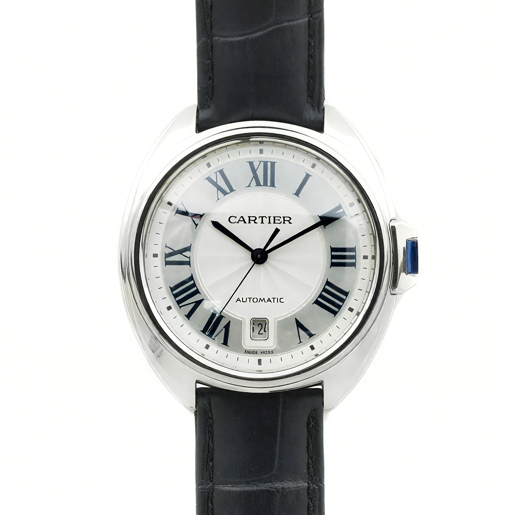 Cle de Cartier in Steel 40mm-fasswatch