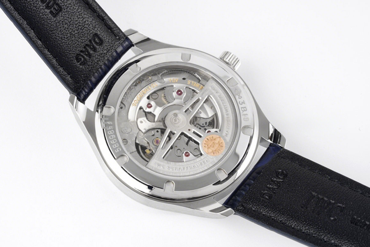 IWC Portugieser Automatic 40 IW358304 White Dial in Steel-fasswatch