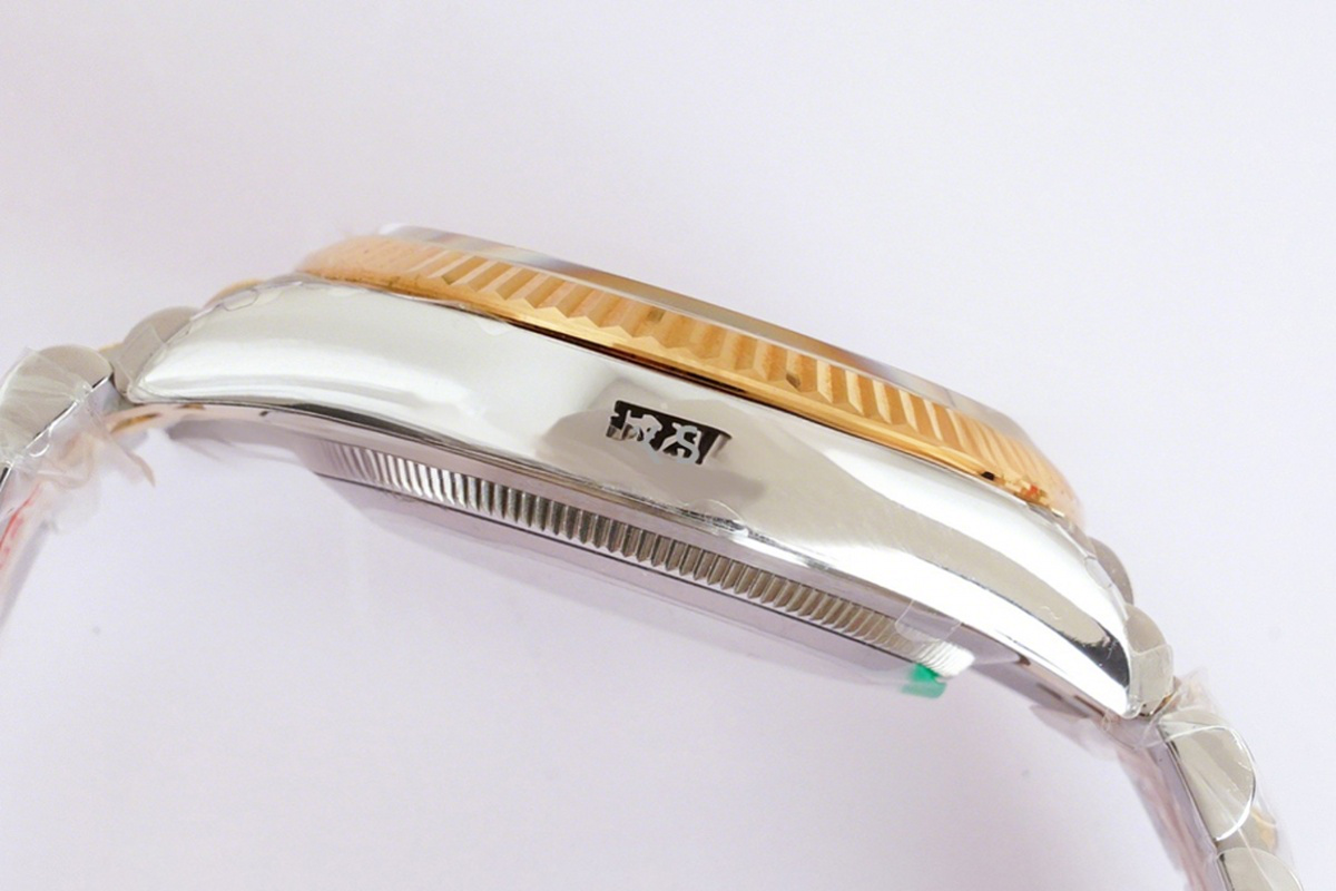 Rolex Datejust 36 126233 Golden Motif Dial in Steel/Yellow Gold in Jubilee Bracelet-fasswatch